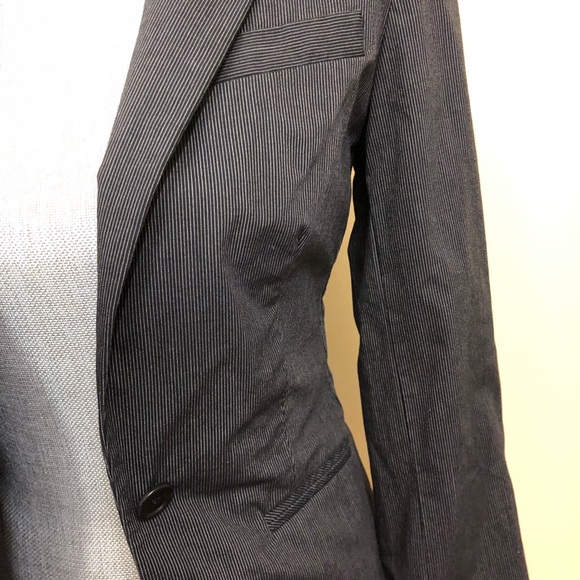 Jacob black pinstriped blazer - Picture 5 of 9